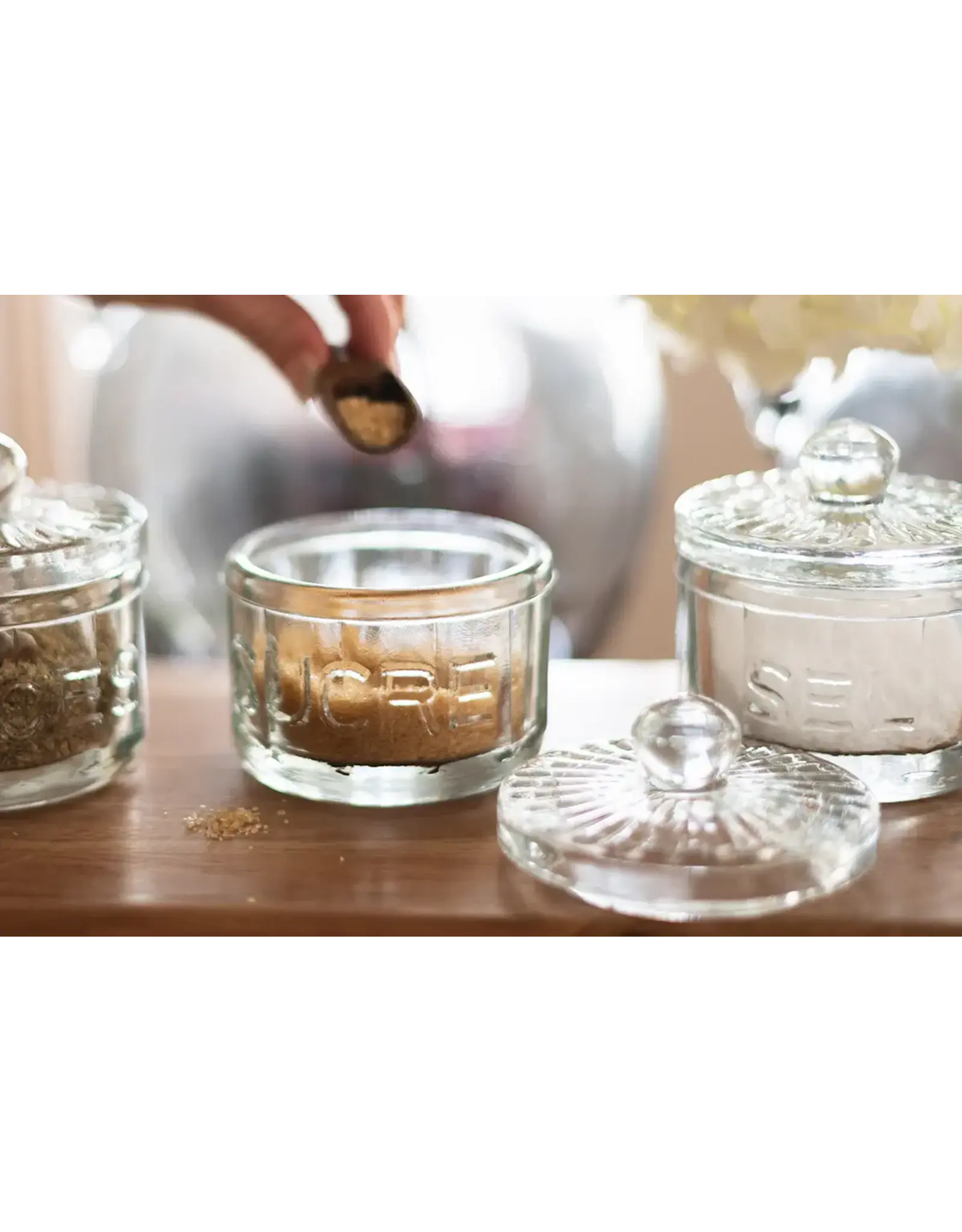 Bistro Glass Sugar Cellar