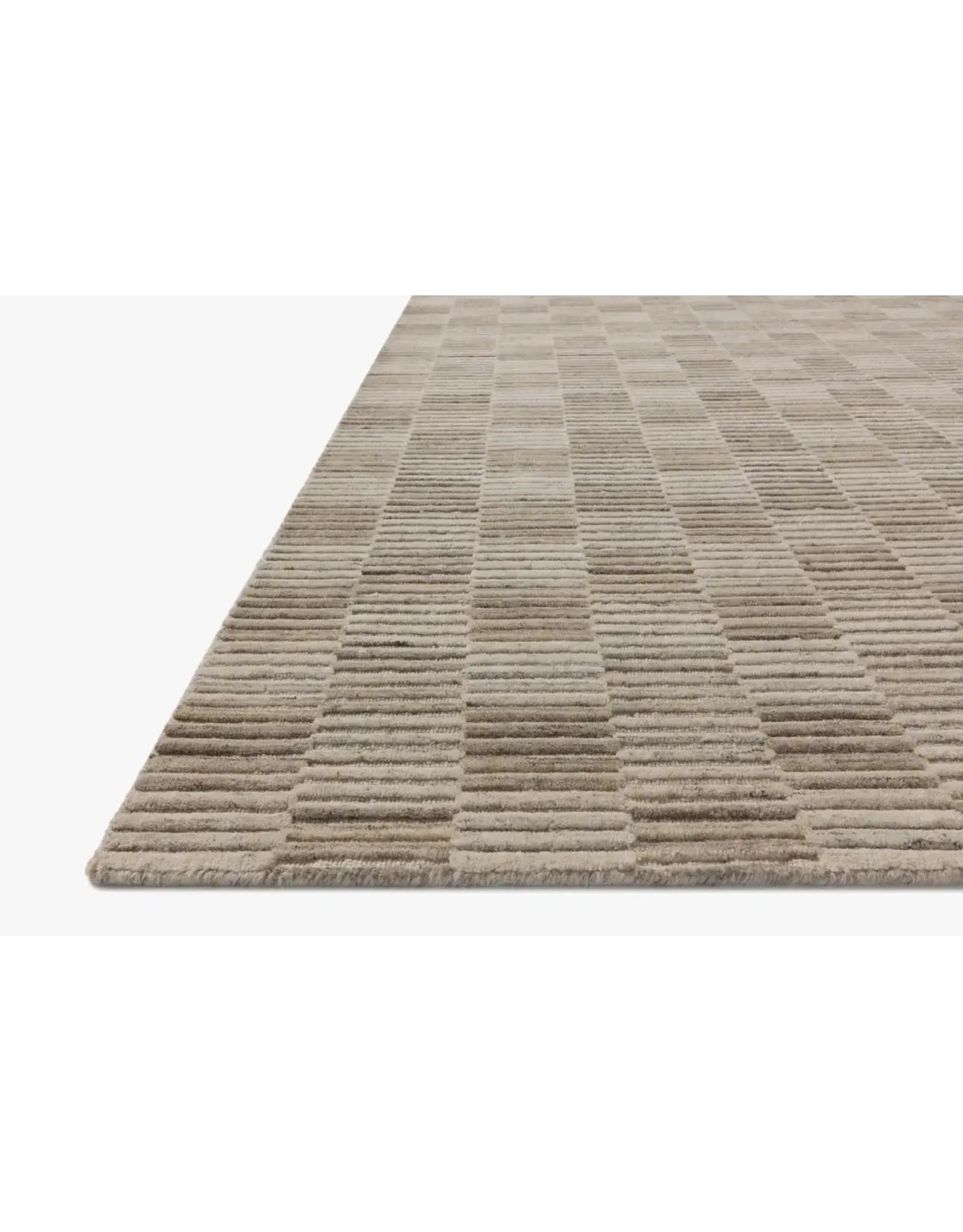 Amber Lewis x Loloi Marlowe Rug MAW-01 Stone/Fog