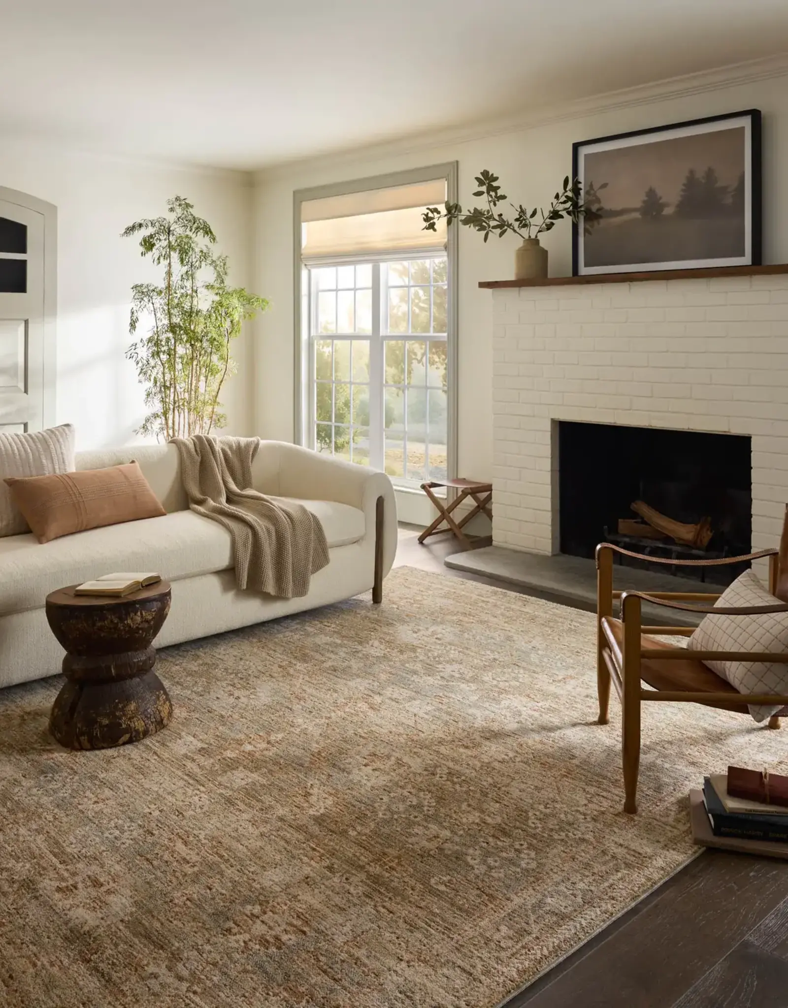 Magnolia Home by Joanna Gaines × Loloi Junie Rug JUE-03 Spice/Multi