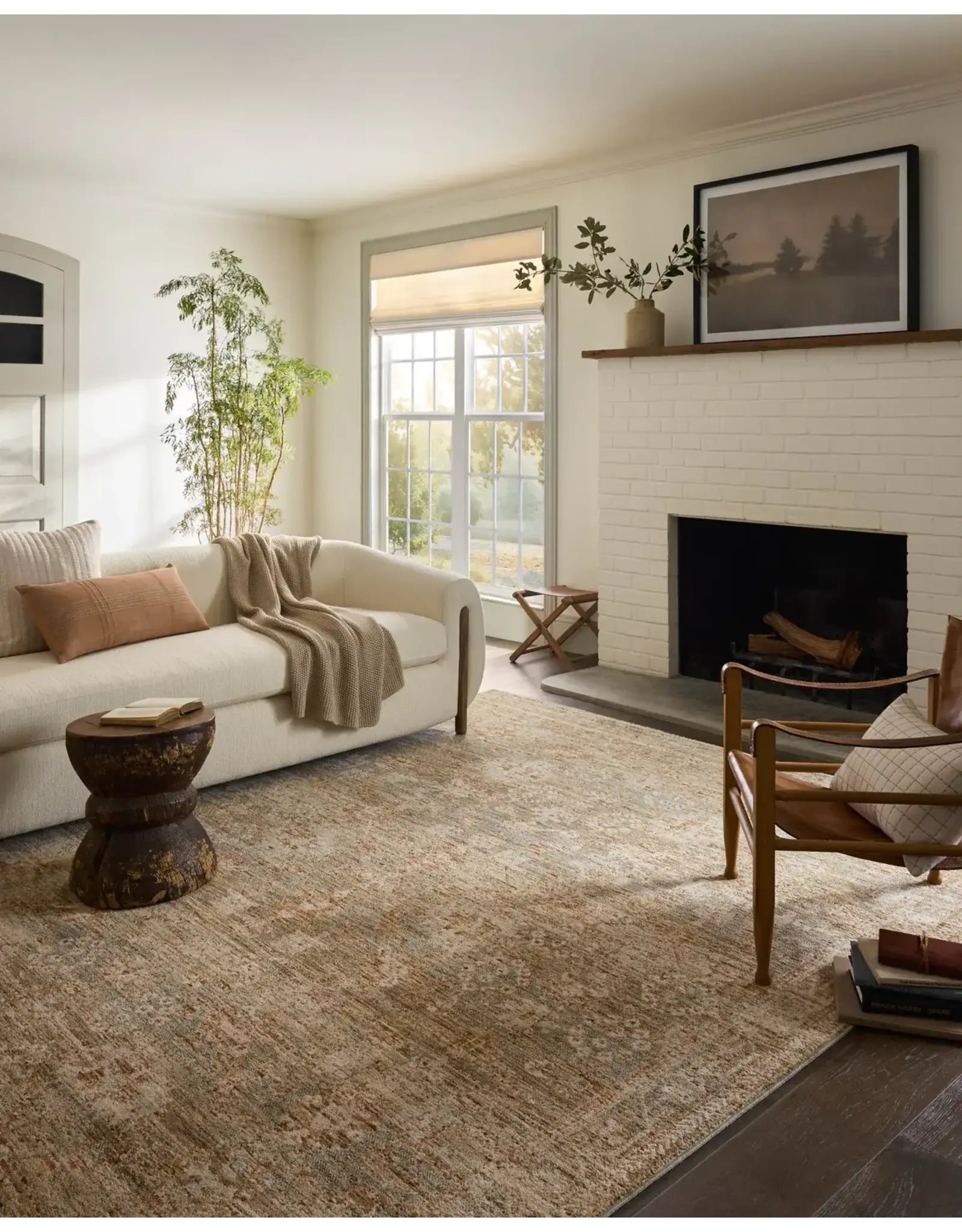 Magnolia Home by Joanna Gaines × Loloi Junie Rug JUE-03 Spice/Multi