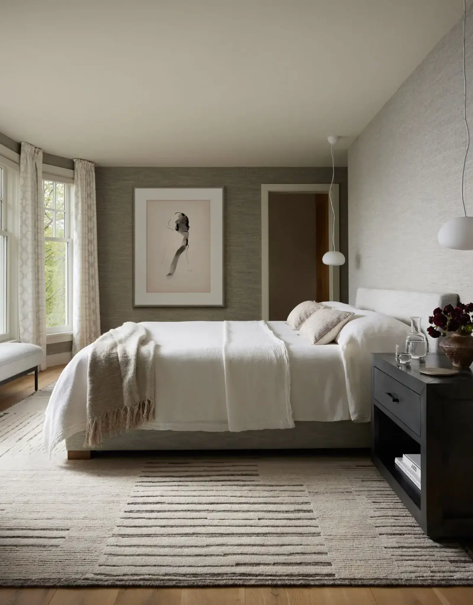 Moore Rug MOE-2 Dove/Ivory