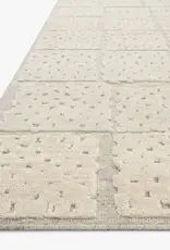 Carrier & Company × Loloi Moore Rug MOE-4 Pebble/Ivory