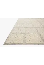 Carrier & Company × Loloi Moore Rug MOE-4 Pebble/Ivory