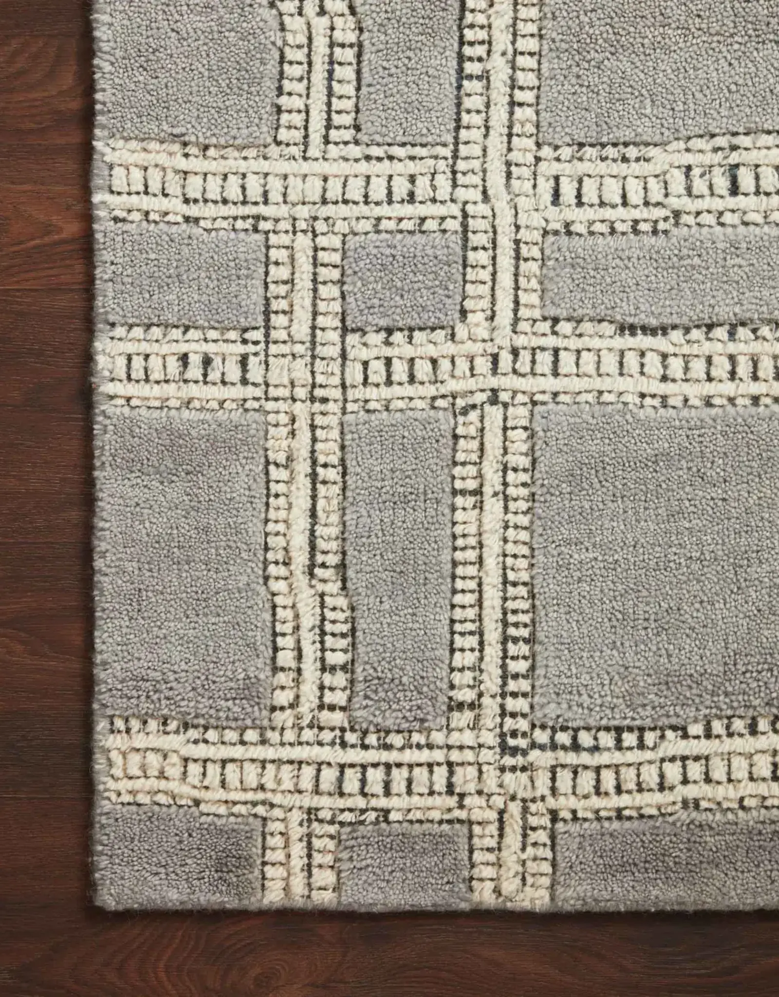 Carrier & Company × Loloi Milton Rug MLT-02 Grey/Ivory