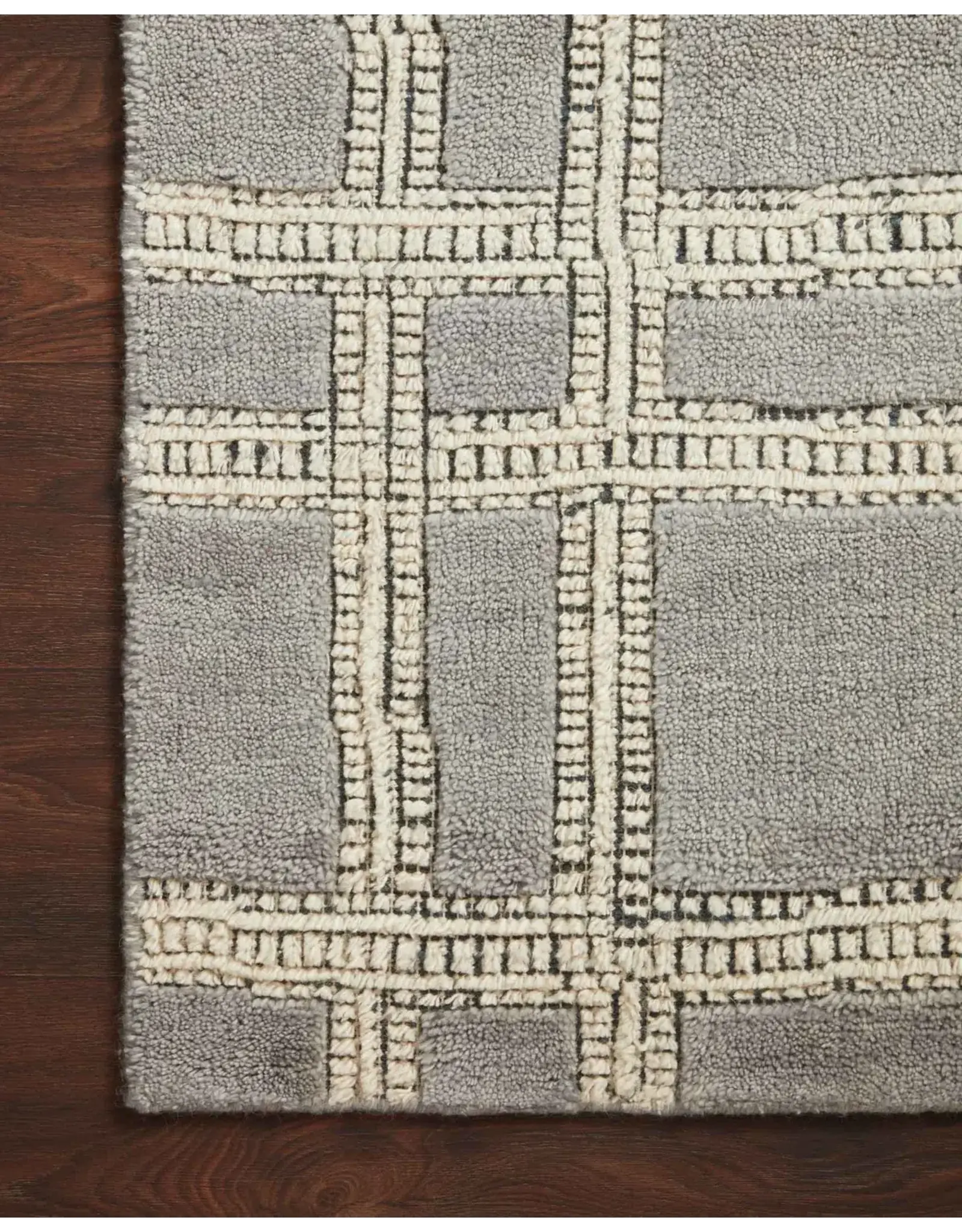 Carrier & Company × Loloi Milton Rug MLT-02 Grey/Ivory