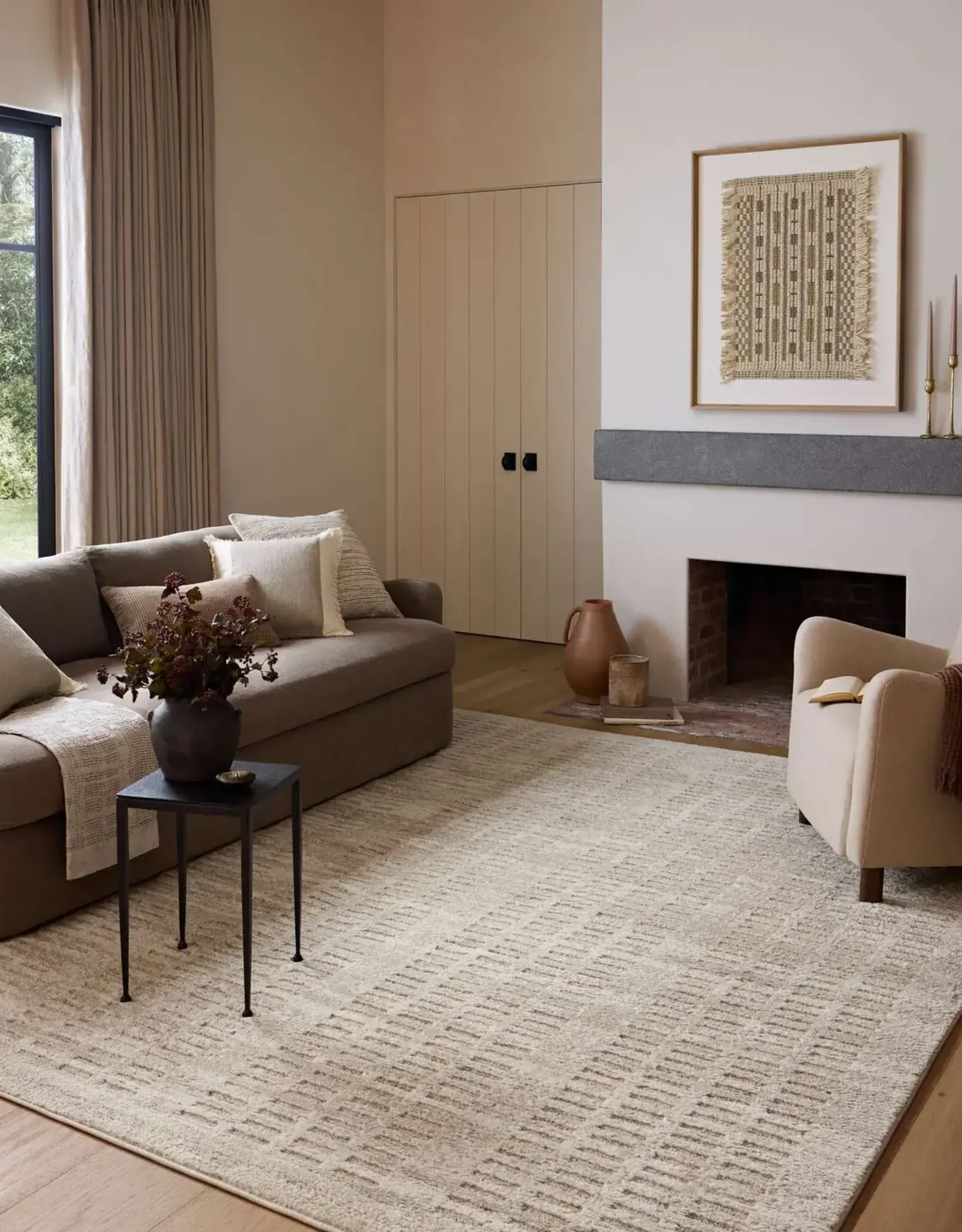 Amber Lewis x Loloi Monty Rug MOT-03 Ivory/Beige