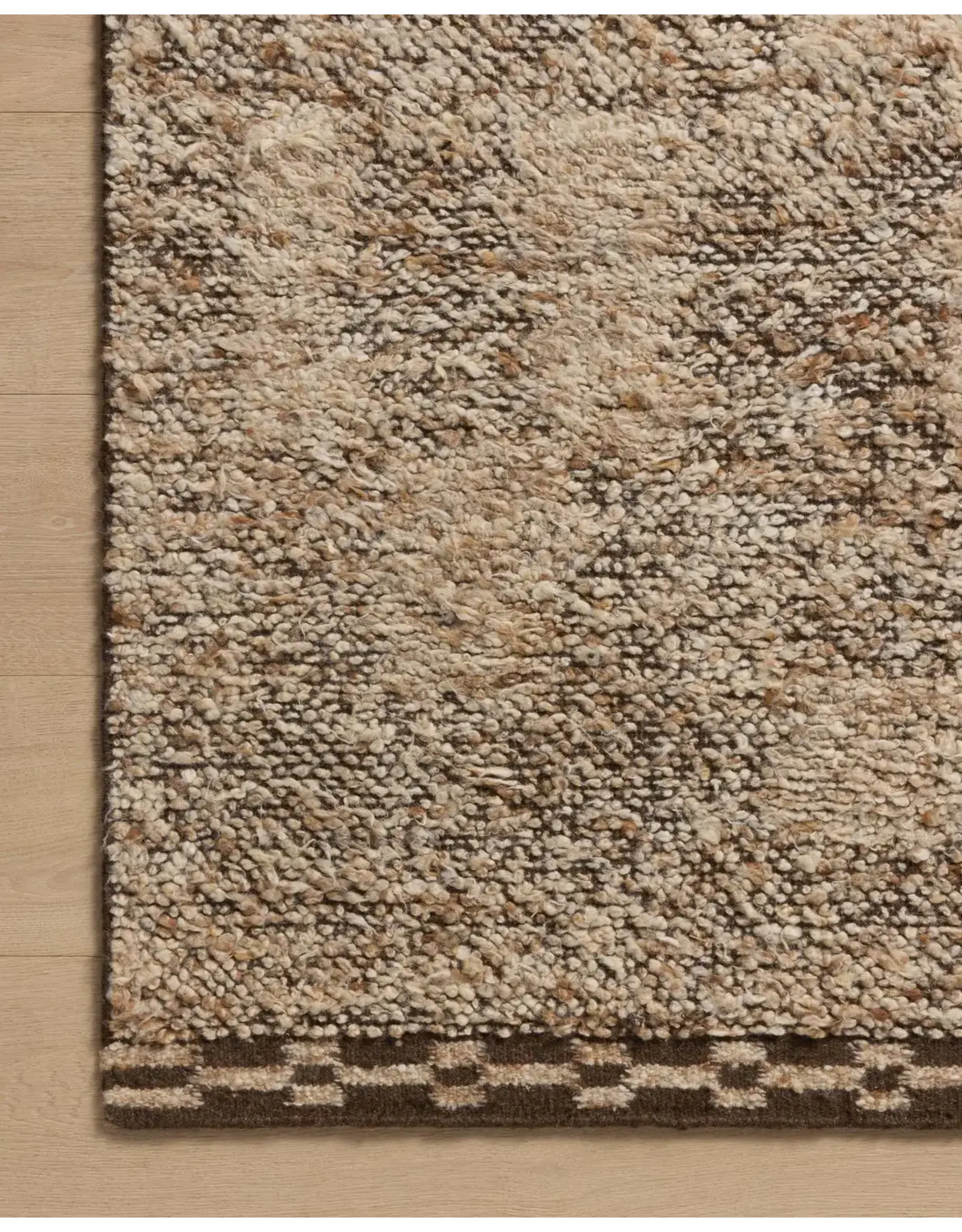 Amber Lewis × Loloi Suki Rug SUK-01 Natural/Bark