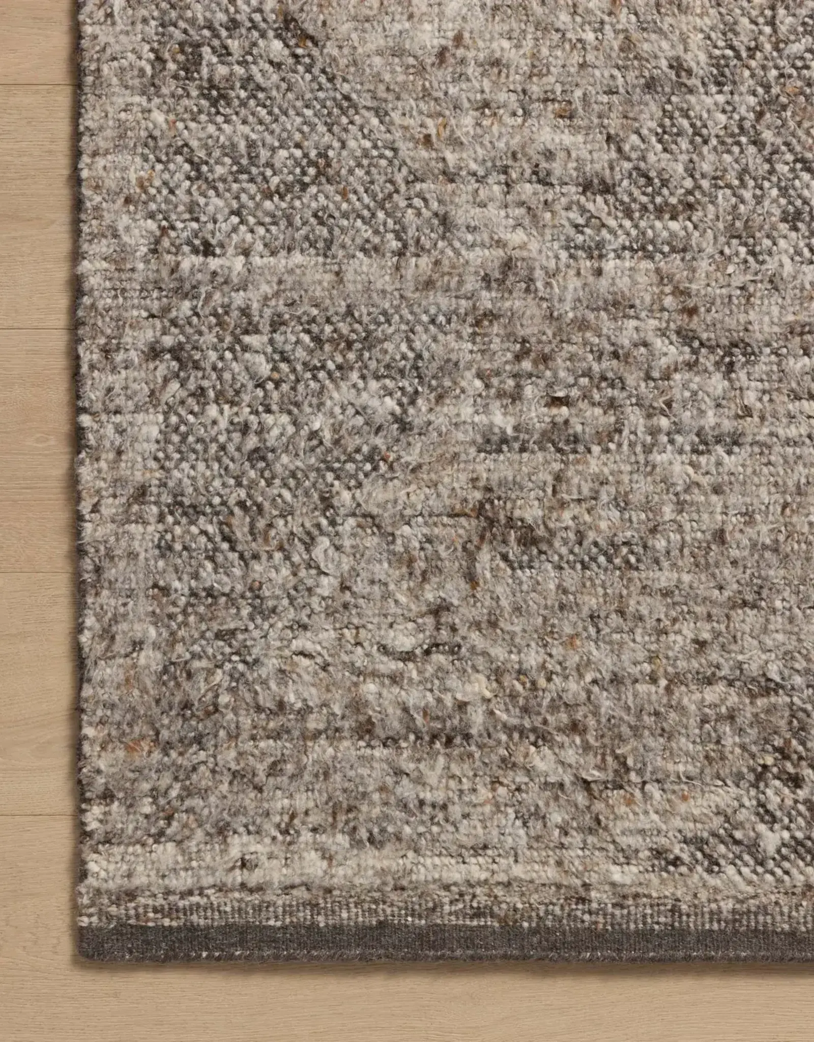 Amber Lewis × Loloi Suki Rug SUK-02 Graphite/Bark