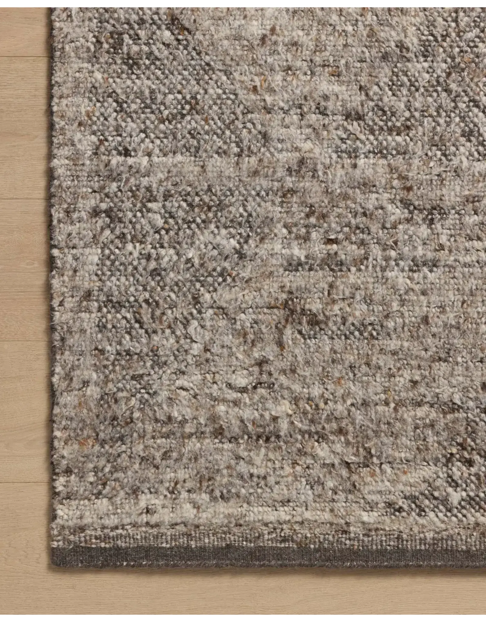 Amber Lewis × Loloi Suki Rug SUK-02 Graphite/Bark