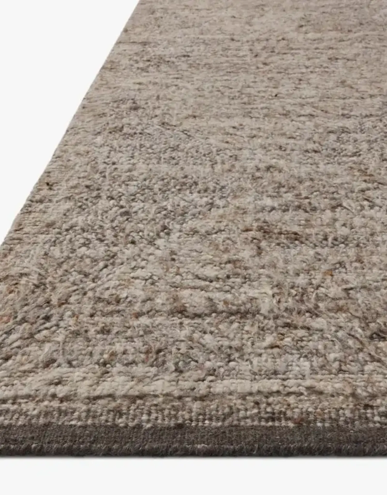 Amber Lewis × Loloi Suki Rug SUK-02 Graphite/Bark