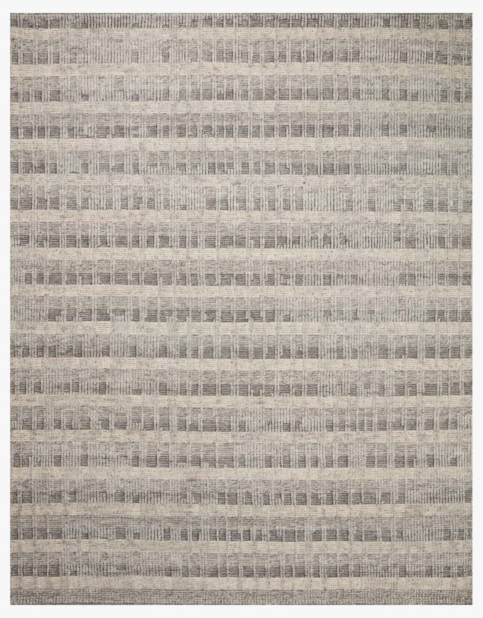Carrier & Company × Loloi Vestry Rug VES-02 Stone/Charcoal