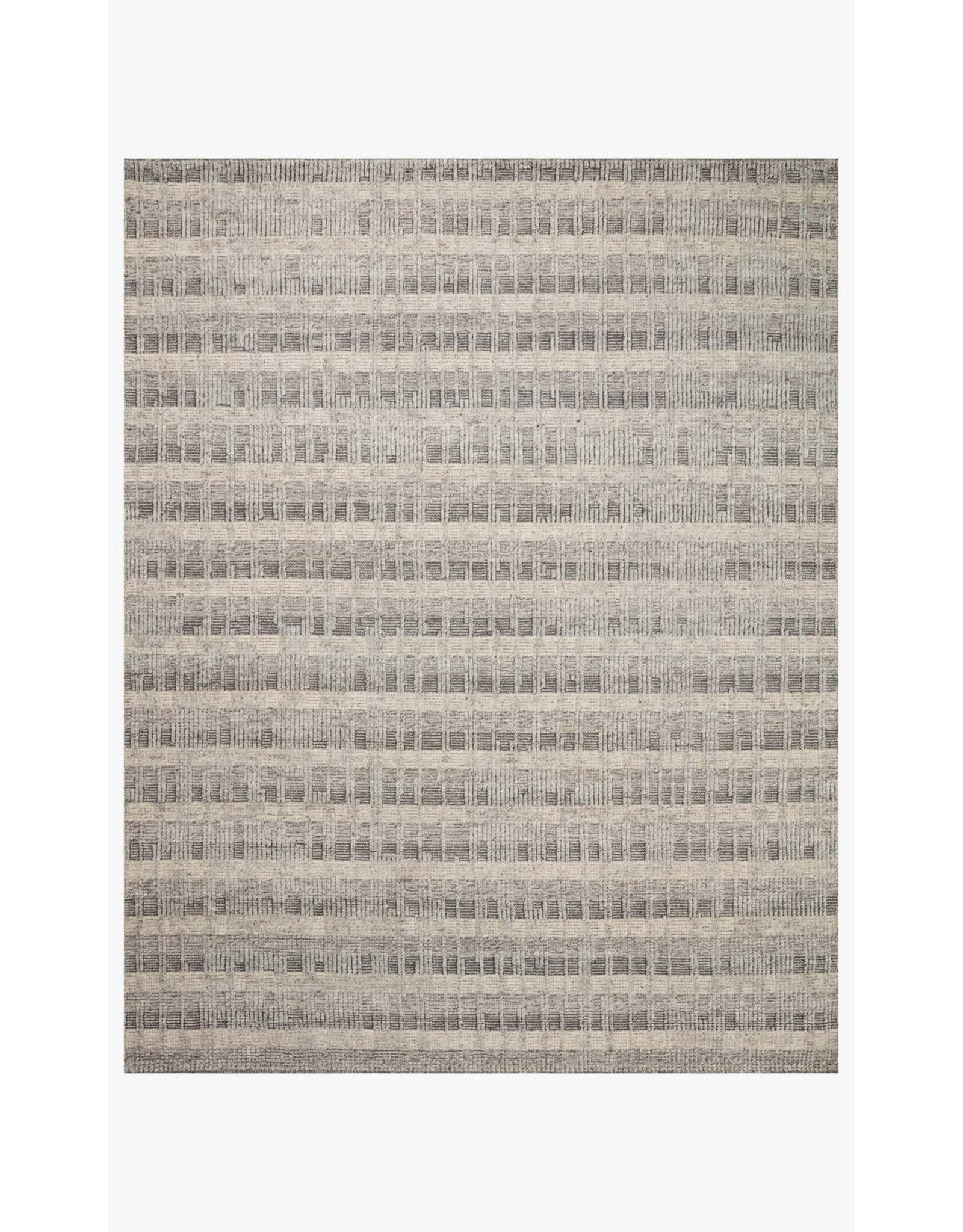 Carrier & Company × Loloi Vestry Rug VES-02 Stone/Charcoal