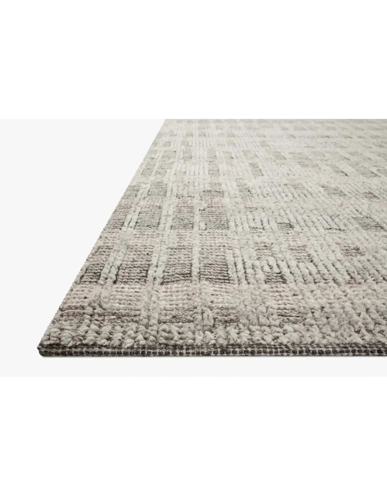 Carrier & Company × Loloi Vestry Rug VES-02 Stone/Charcoal