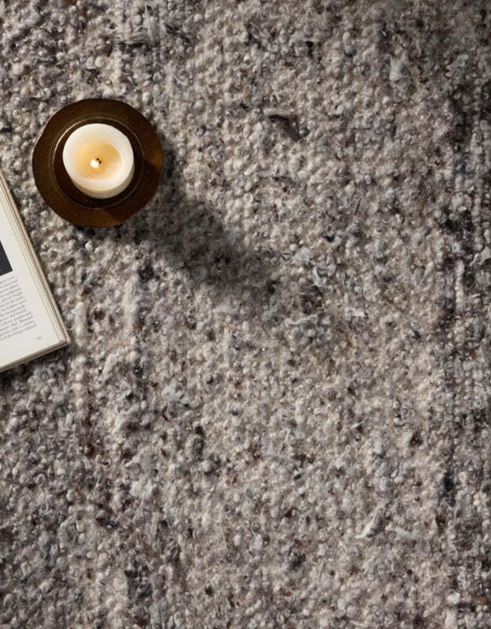 Amber Lewis × Loloi Suki Rug SUK-03 Ivory/Granite
