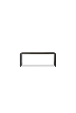 Leo Console Table in Smoked Black