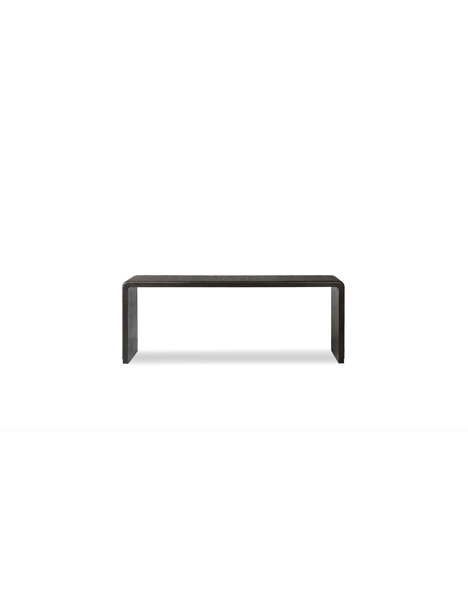 Leo Console Table in Smoked Black