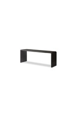 Leo Console Table in Smoked Black