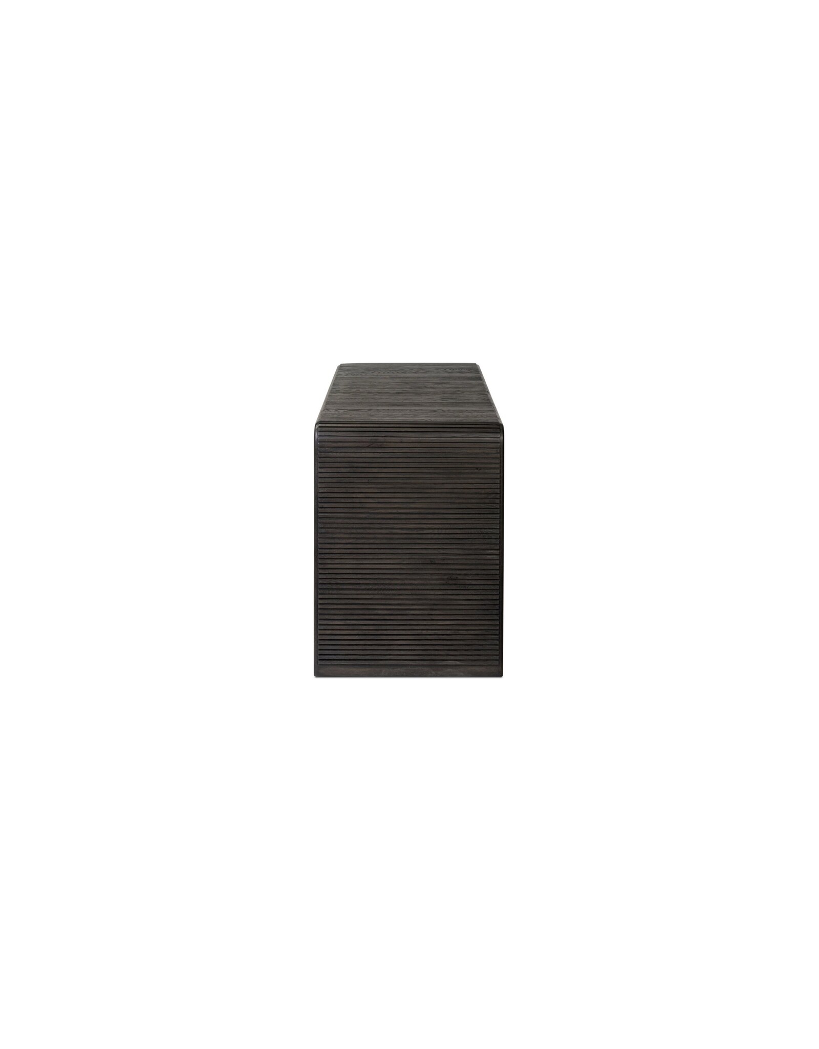 Leo Console Table in Smoked Black