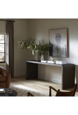 Leo Console Table in Smoked Black