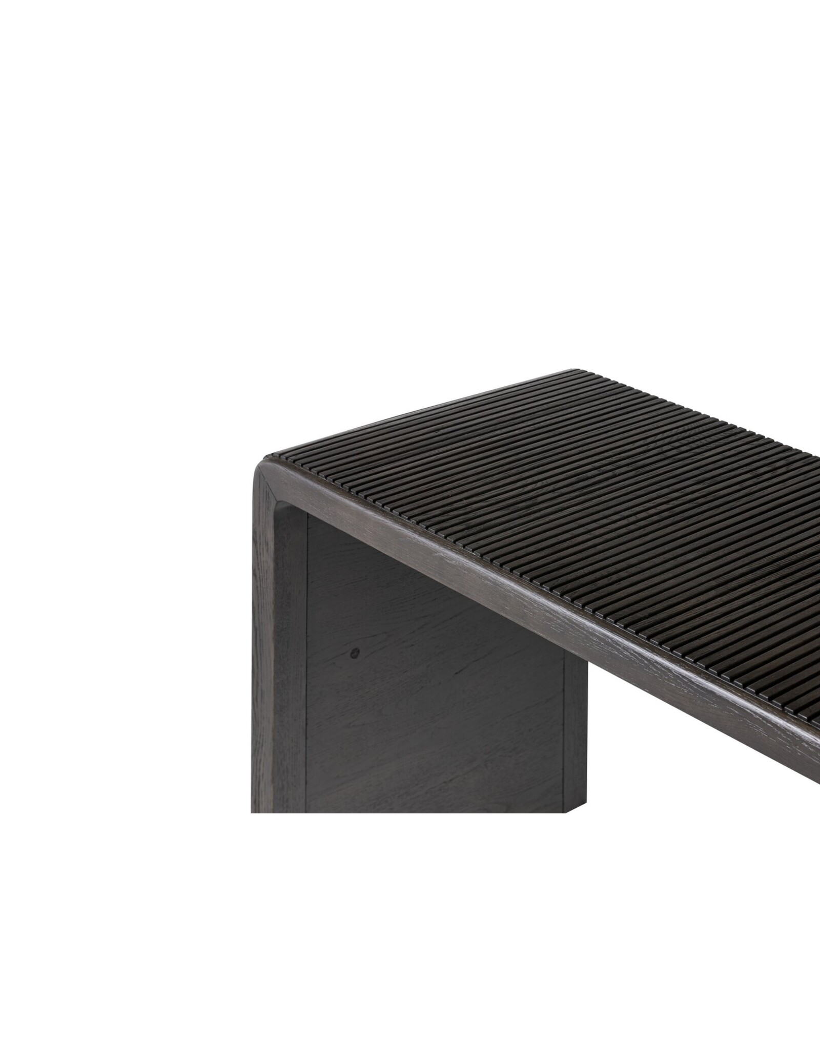 Leo Console Table in Smoked Black