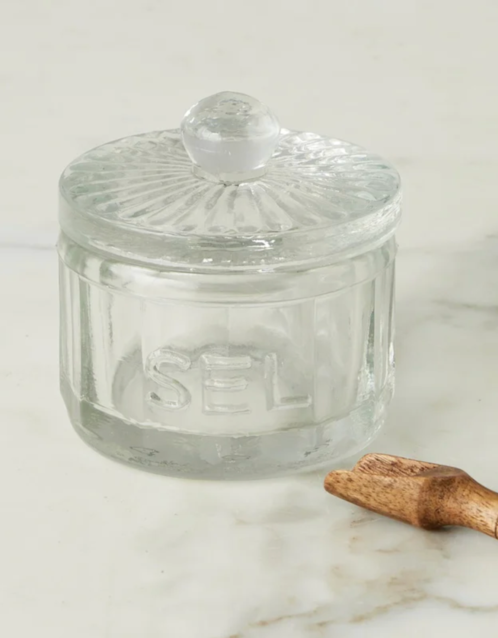 Bistro Glass Salt Cellar