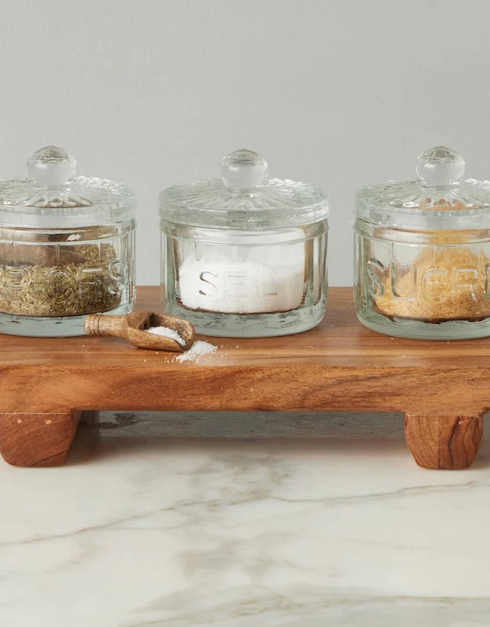 Bistro Glass Salt Cellar