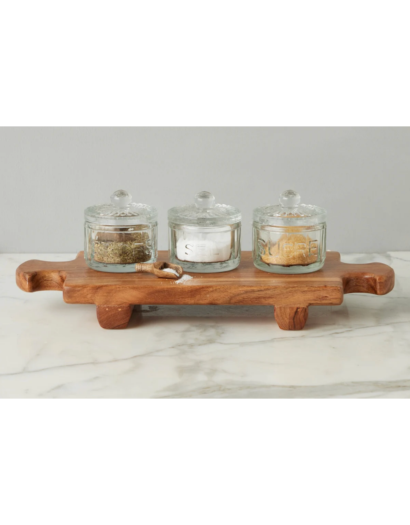Bistro Glass Salt Cellar