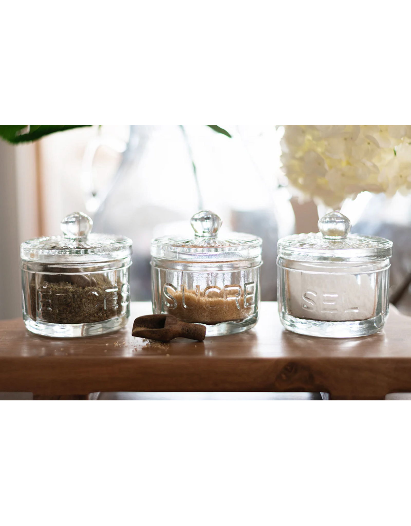 Bistro Glass Salt Cellar