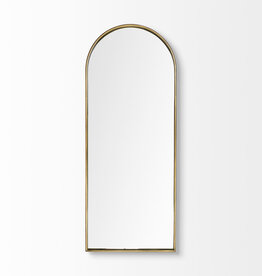 Agatha Arched Gold Full Length Mirror