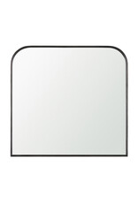 Timon Brushed Black Arched Mirror