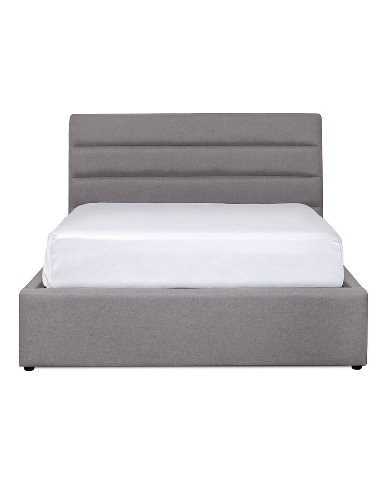 Justin Storage Bed Greige  Double