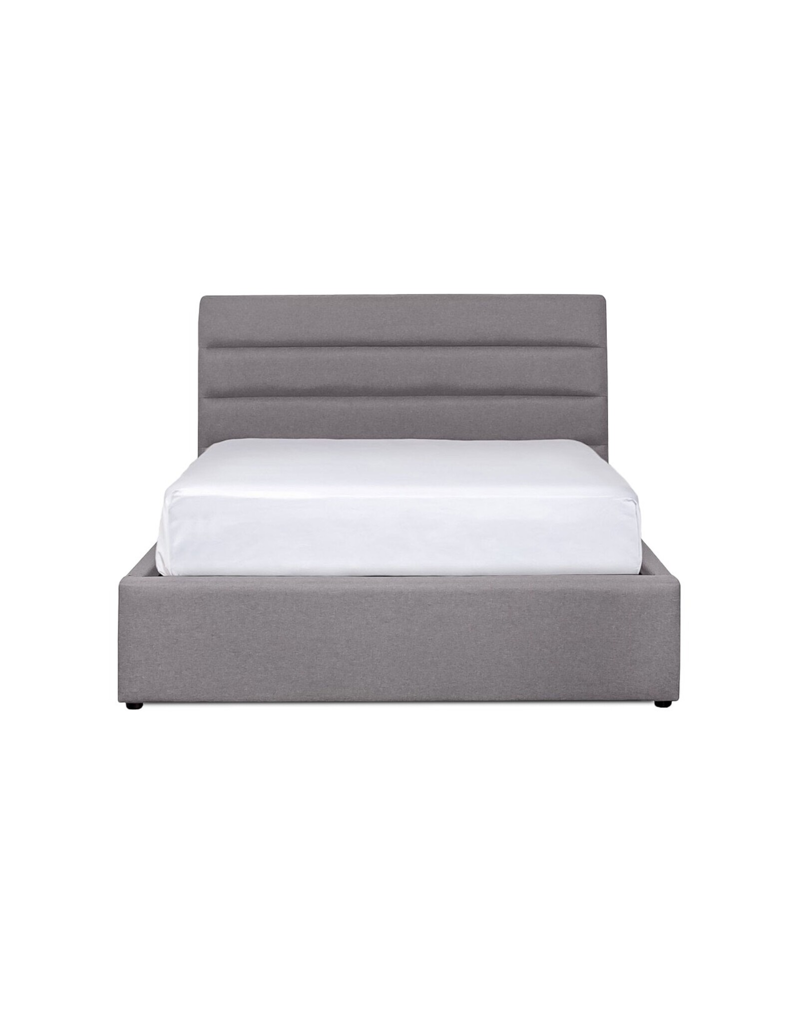 Justin Storage Bed Greige  Double