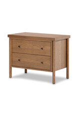 Roark Nightstand in Amber Oak Veneer