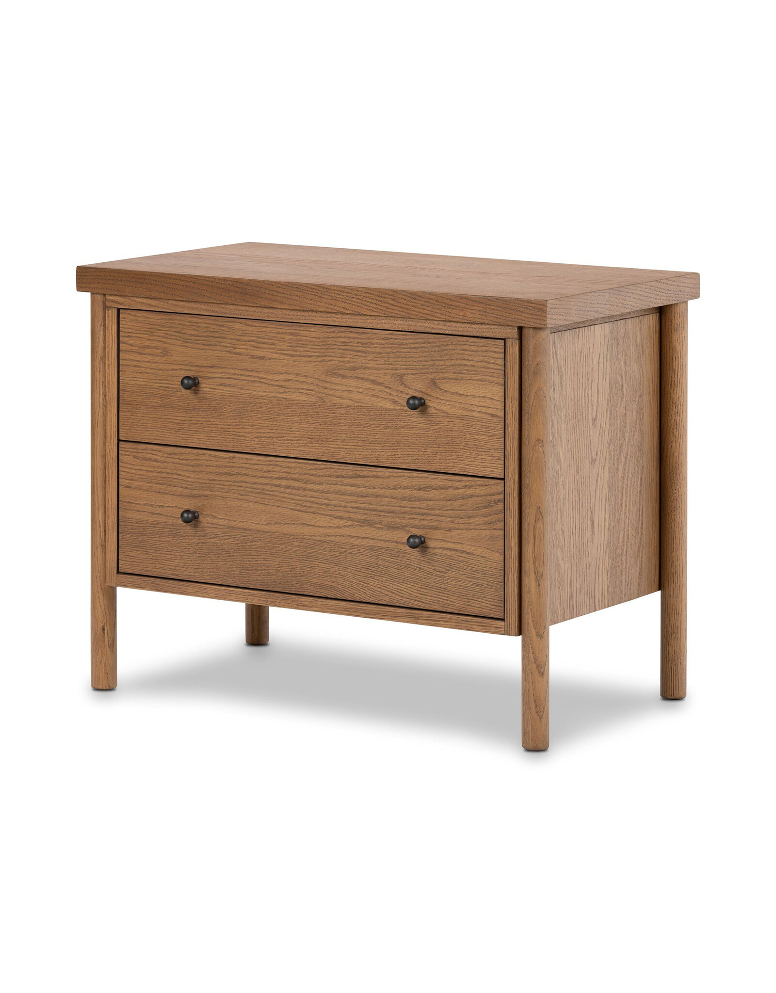 Roark Nightstand in Amber Oak Veneer