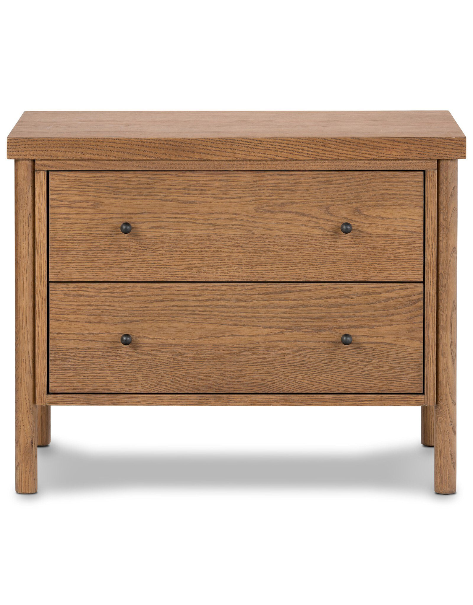 Roark Nightstand in Amber Oak Veneer