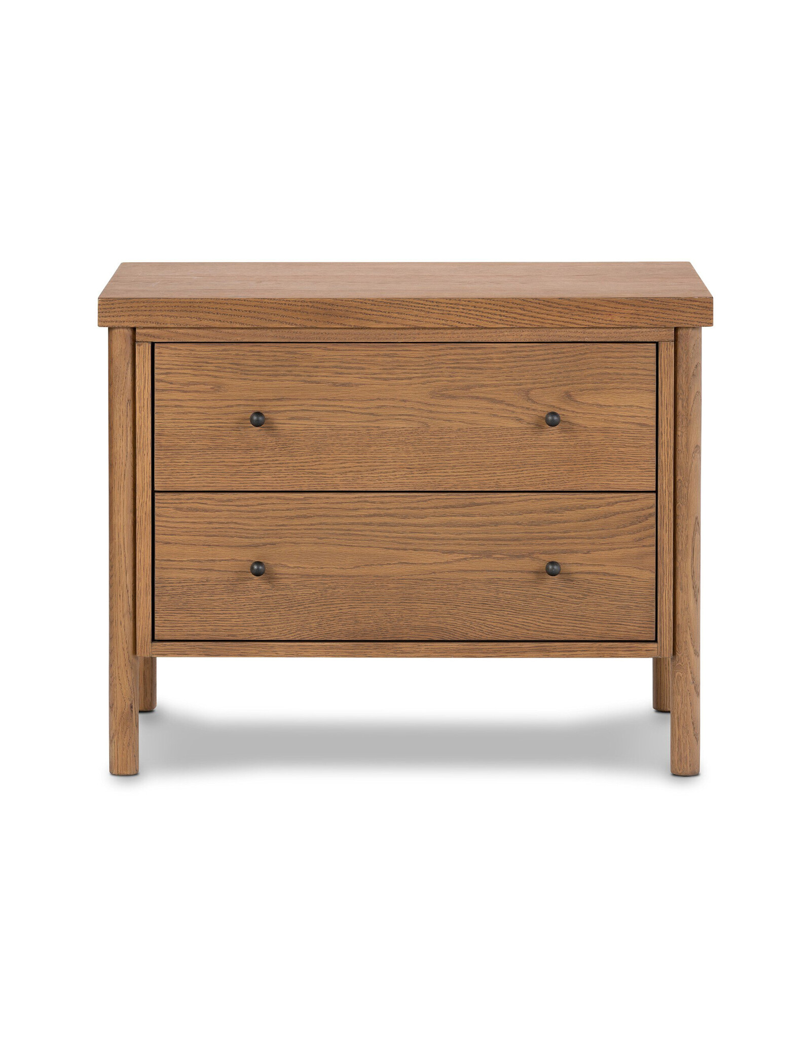 Roark Nightstand in Amber Oak Veneer