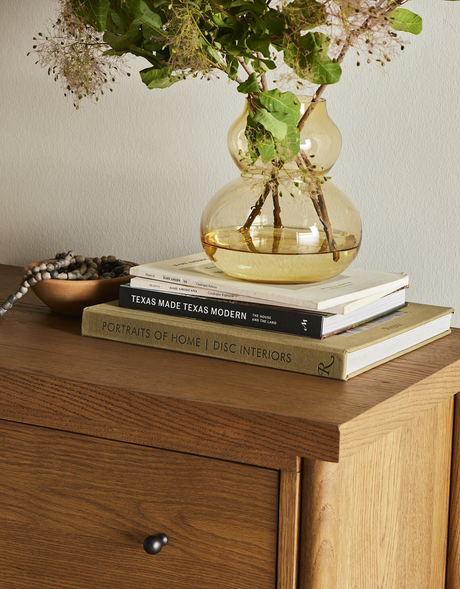 Roark Nightstand in Amber Oak Veneer