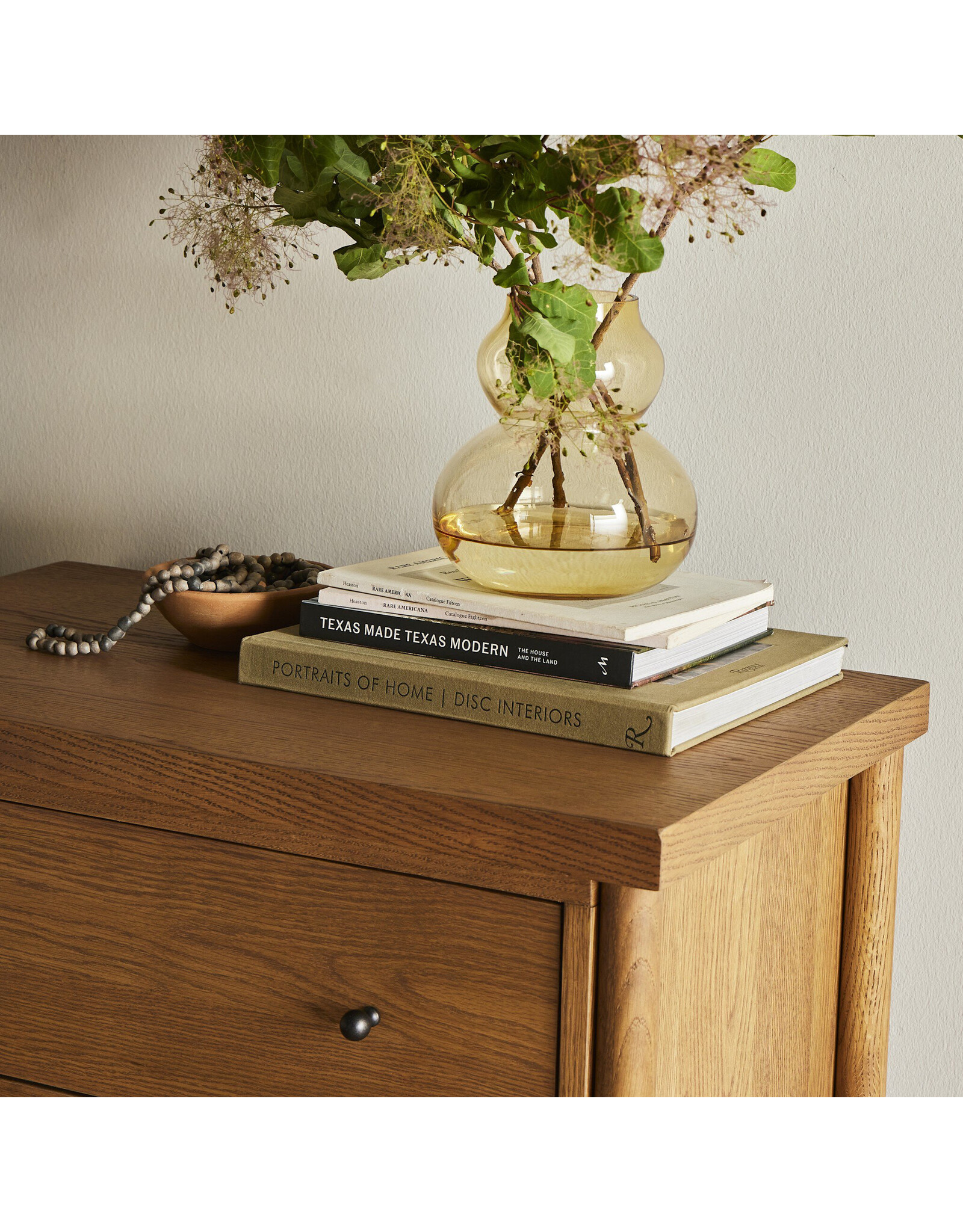 Roark Nightstand in Amber Oak Veneer