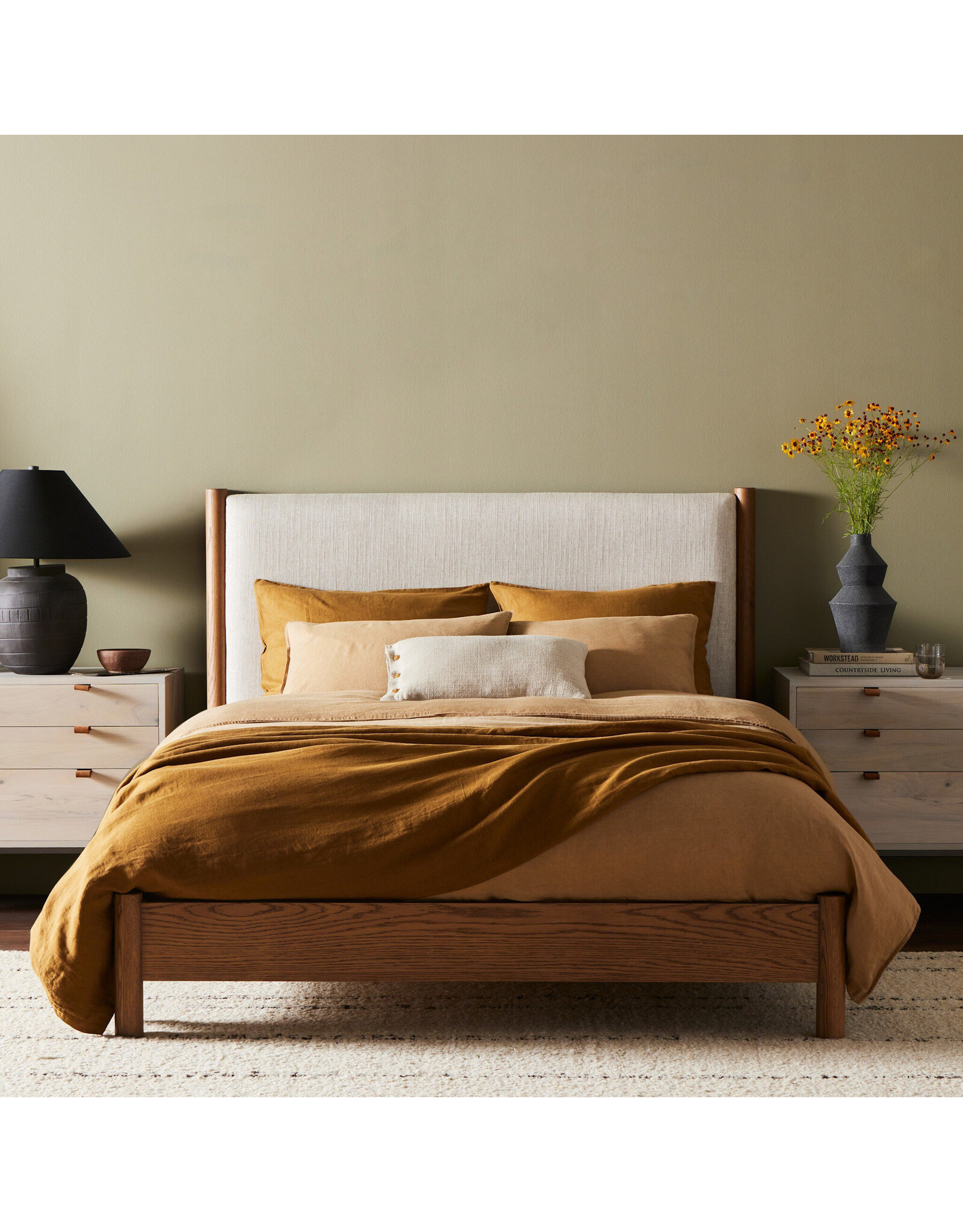 Roark Bed in Essence Natural