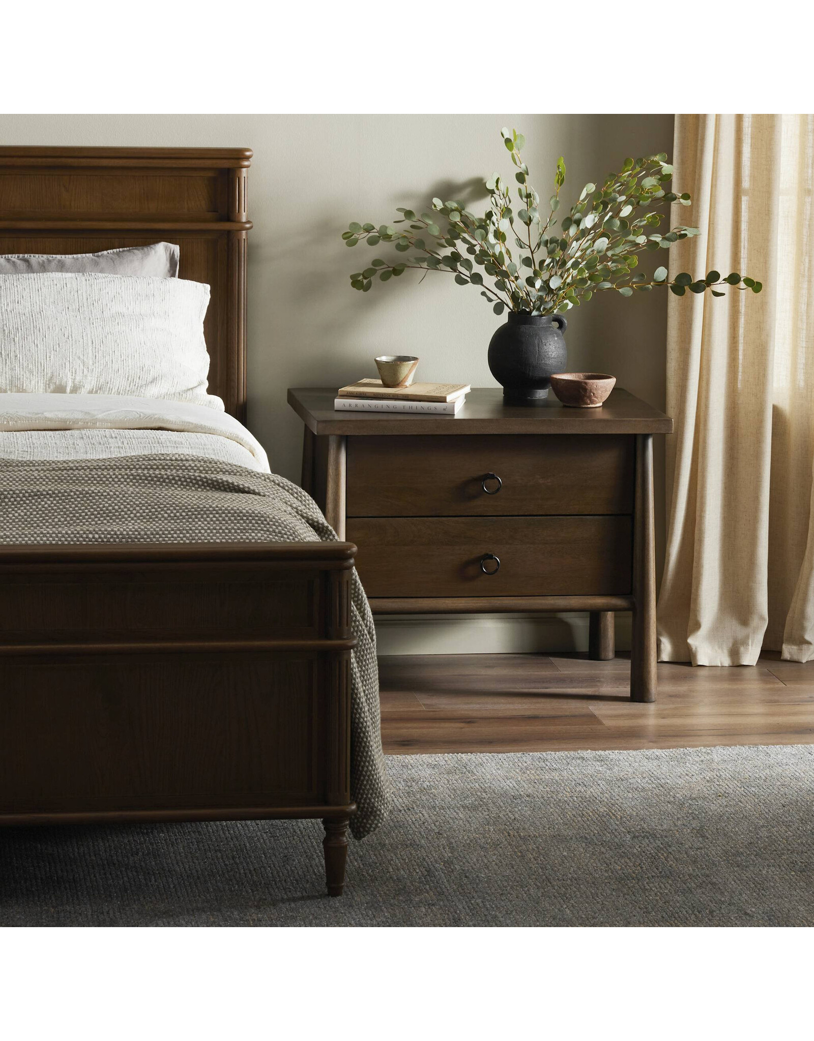 Freddie Nightstand - Brown
