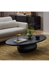 Eamon Coffee Table in Worn Black Veneer