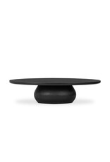 Eamon Coffee Table in Worn Black Veneer