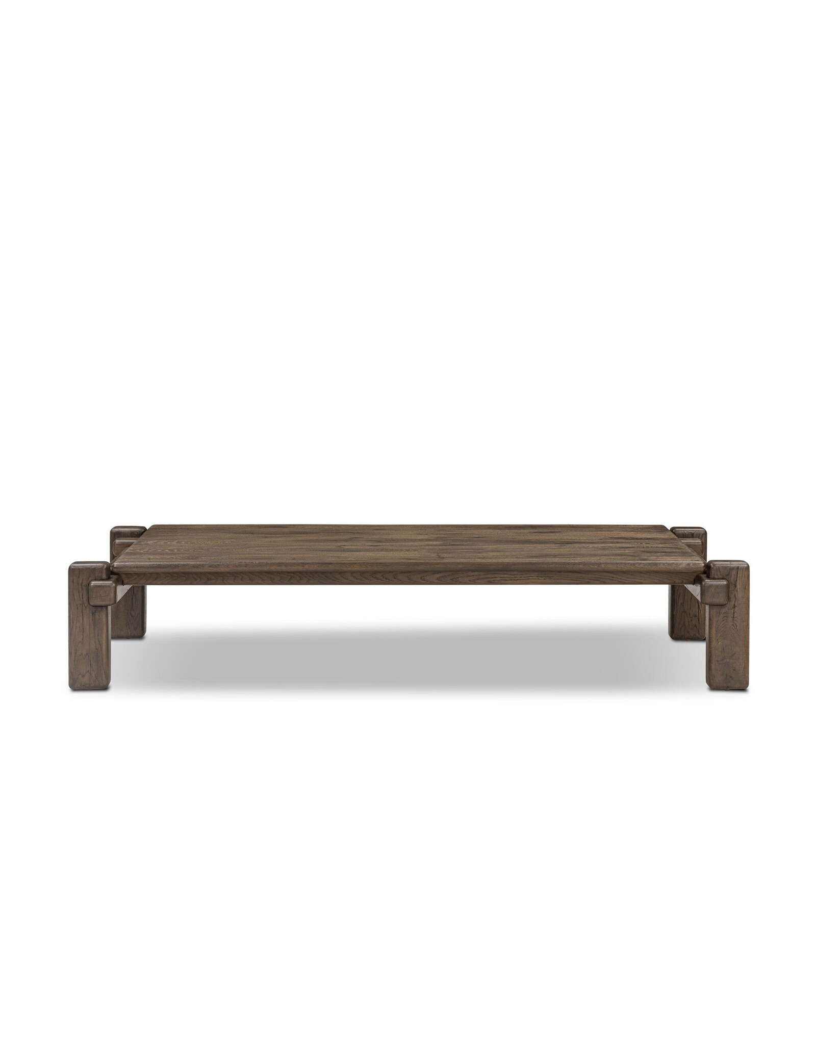 Marcia Large Coffee Table in Grey Reclaimed French Oak