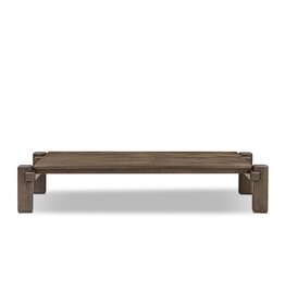 Marcia Large Coffee Table in Grey Reclaimed French Oak