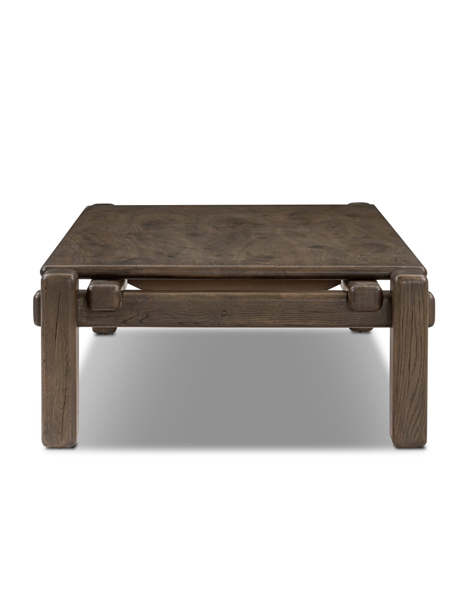 Marcia Large Coffee Table in Grey Reclaimed French Oak