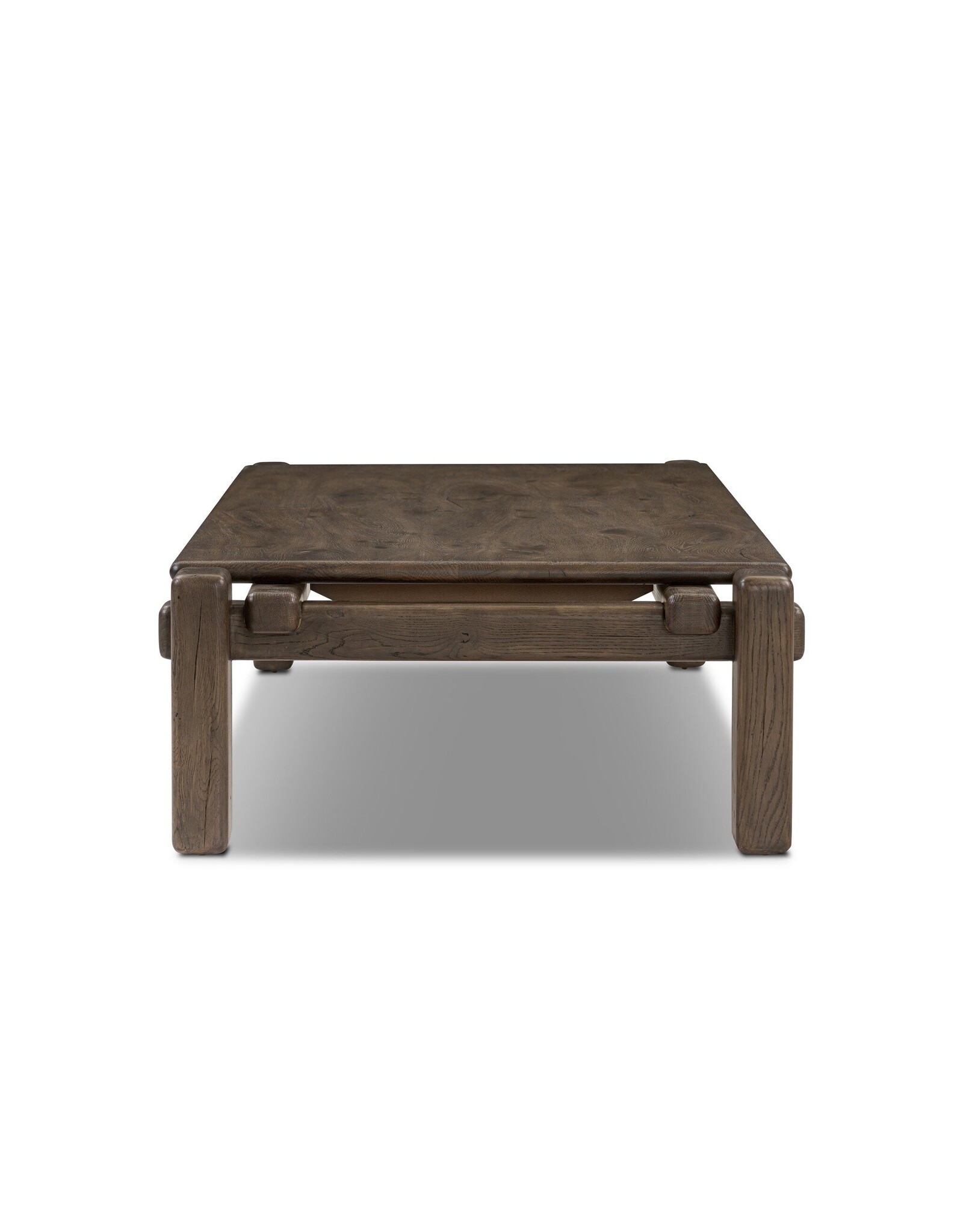 Marcia Large Coffee Table in Grey Reclaimed French Oak