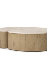 Ingrid Coffee Table Cappuccino Marble