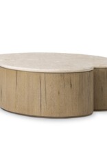 Ingrid Coffee Table Cappuccino Marble