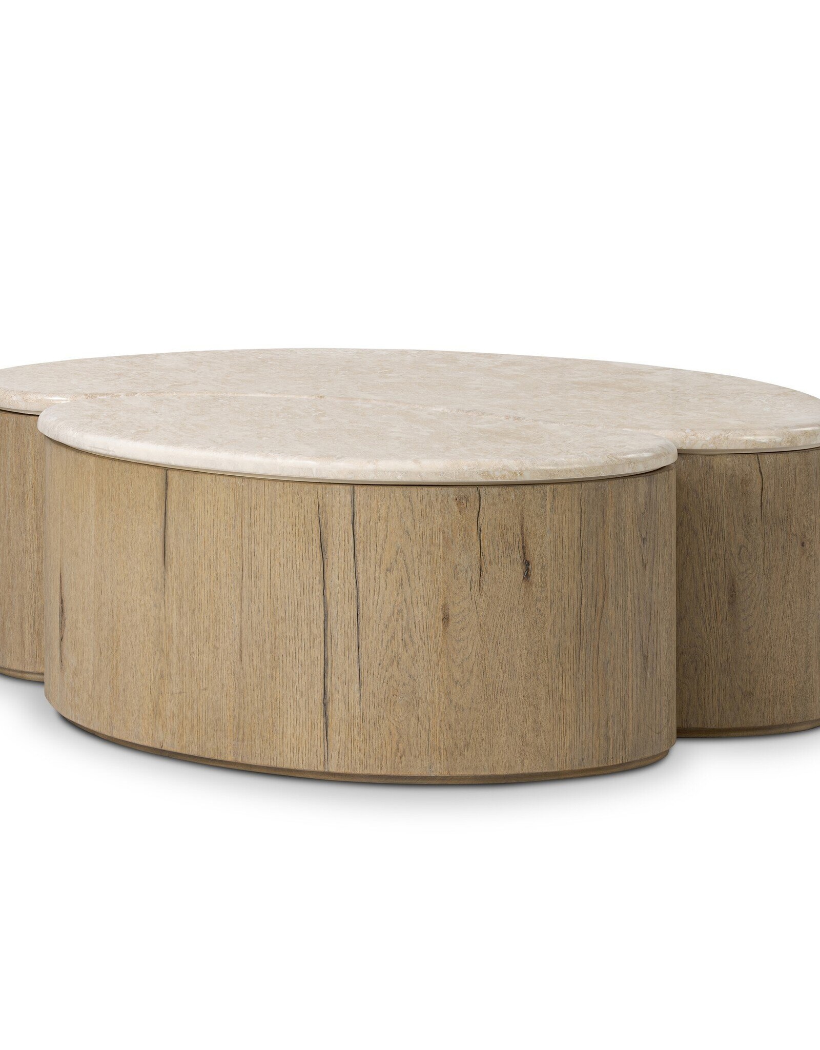 Ingrid Coffee Table Cappuccino Marble