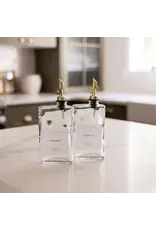 Rectangle Glass Dispenser Bottles